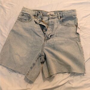 PacSun Light Wash Denim Shorts